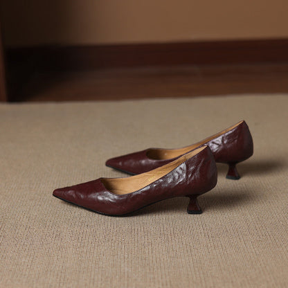Arven Genuine Leather Heels