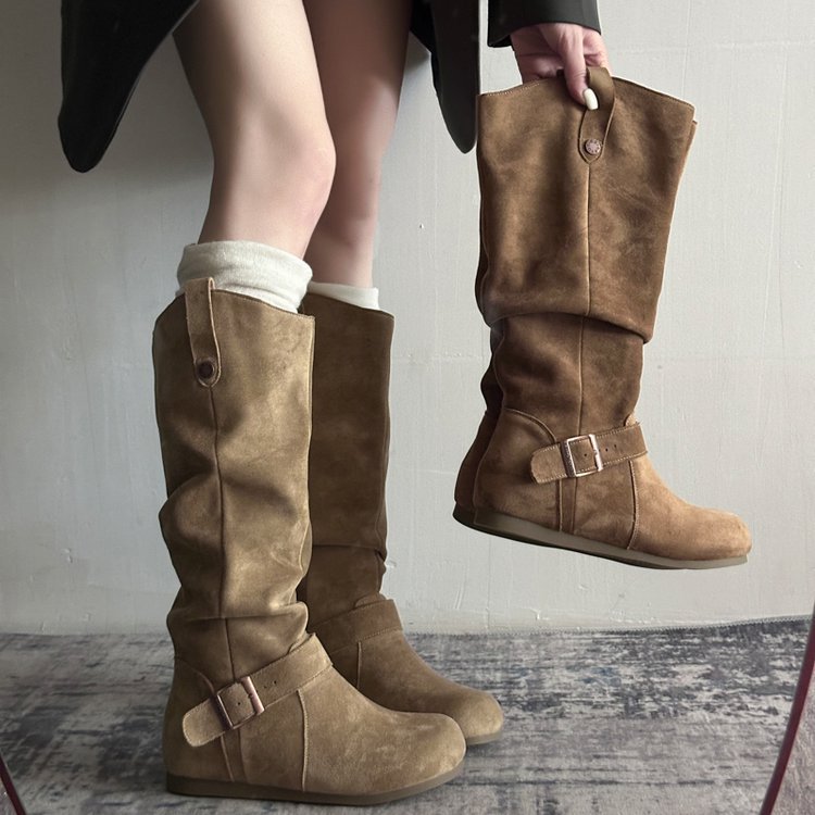 Flat Sole Orthopedic Boots