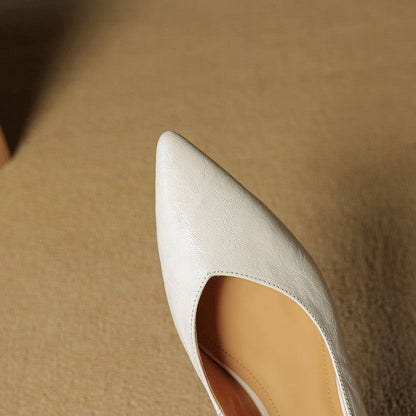Nera Genuine Leather Flats
