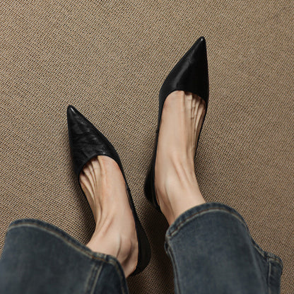 Arven Genuine Leather Heels