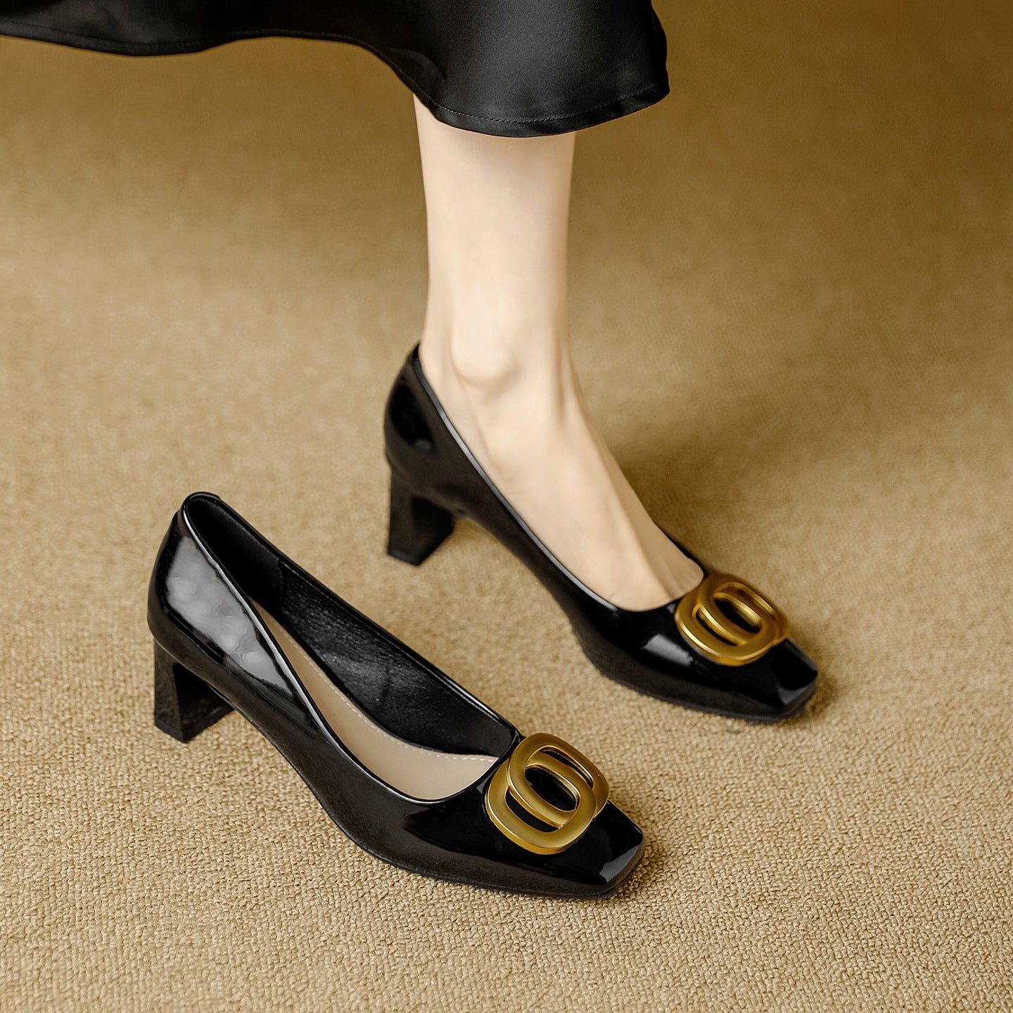 Tyra Leather Heels