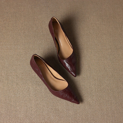 Arven Genuine Leather Heels