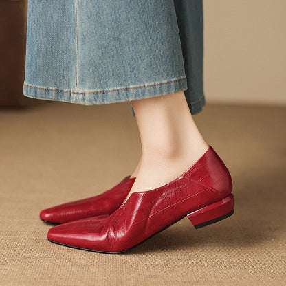 Zerelle Genuine Leather Loafers