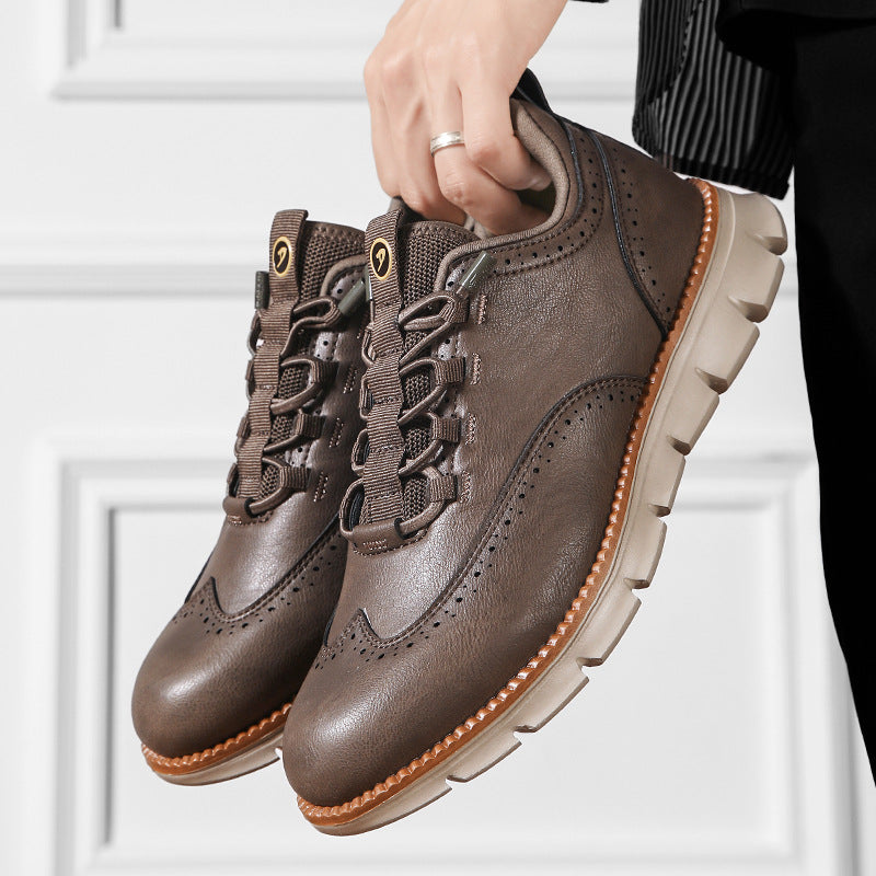 Clifton Oxford Leather Sneakers