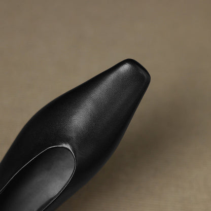 Amira Genuine Leather Flats