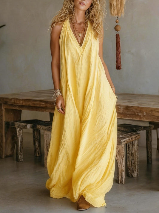 Francesca V-Neck Dress