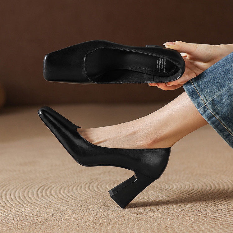 Vella Genuine Leather Heels