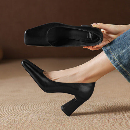 Vella Genuine Leather Heels