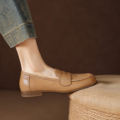 Galea Genuine Leather Loafers