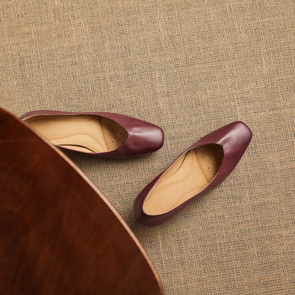 Orella Genuine Leather Heels