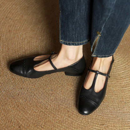 Genuine Leather Flats