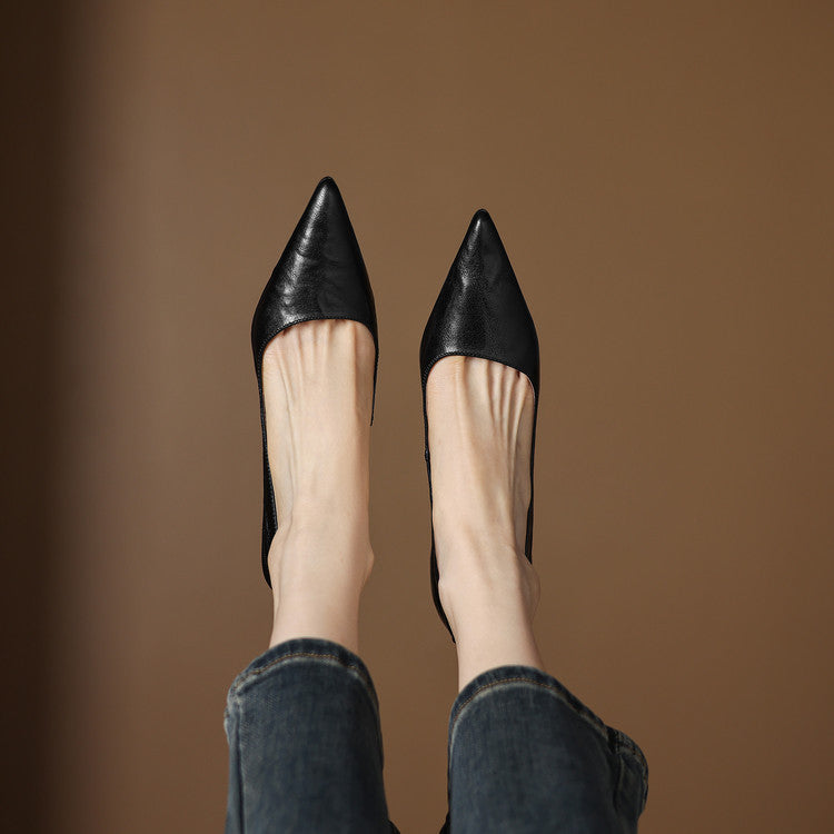 Arven Genuine Leather Heels