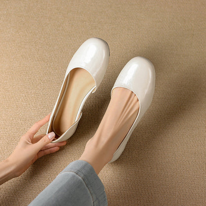 Melza Genuine Leather Flats