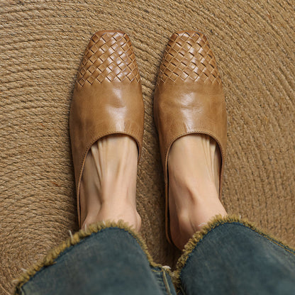 Velsa Genuine Leather Mules