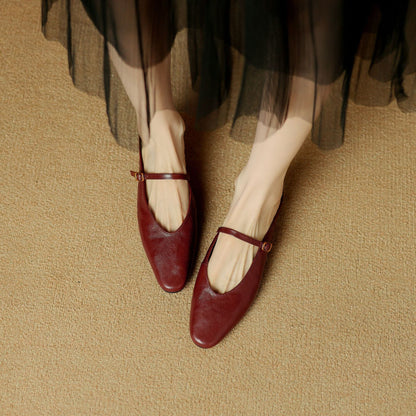 Elzor Genuine Leather Mules
