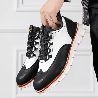 Clifton Oxford Leather Sneakers