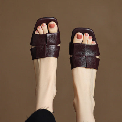 Sereno Leather Mules