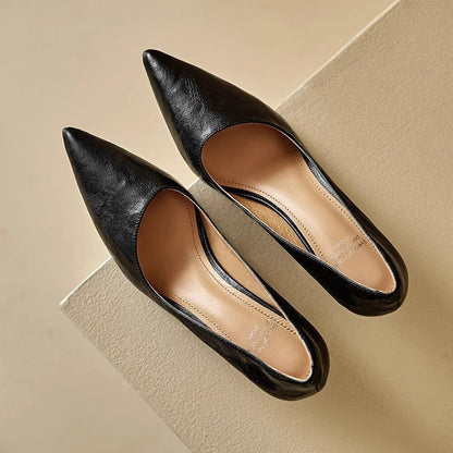 Arven Genuine Leather Heels