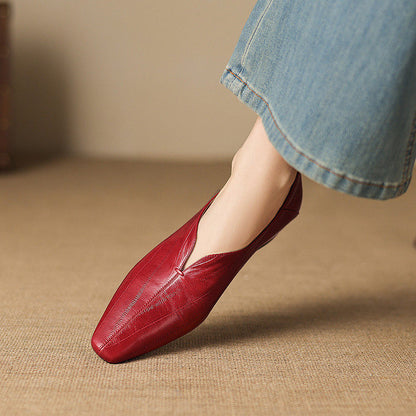 Zerelle Genuine Leather Loafers