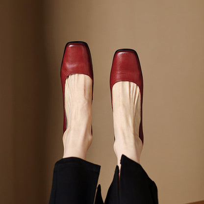 Eden Genuine Leather Heels