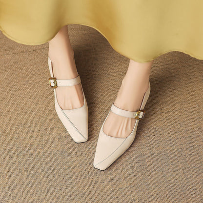 Zorae | Paneled Mary Jane Heel