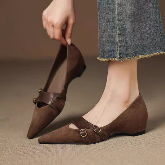 Bia Genuine Suede Loafers