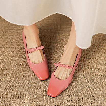 Bryony | Bow-Strap Mary Jane Pump