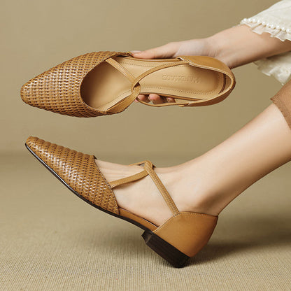 Dona Genuine Leather Heels