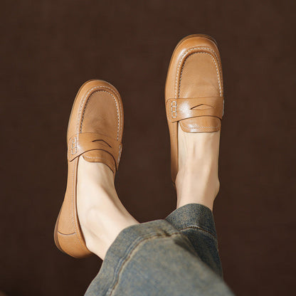 Galea Genuine Leather Loafers