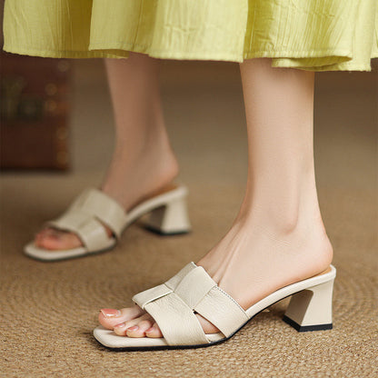 Sereno Leather Mules