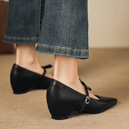 Bryony | Bow-Strap Mary Jane Pump