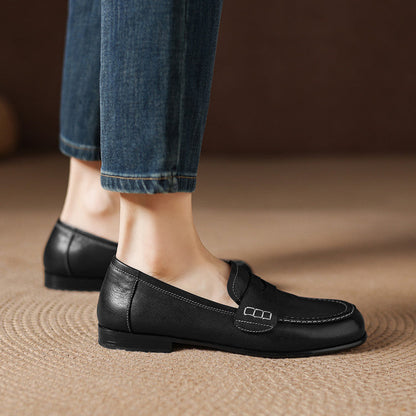 Galea Genuine Leather Loafers