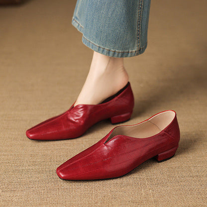 Zerelle Genuine Leather Loafers