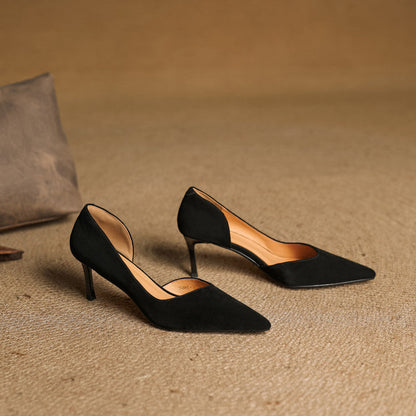 Avella Genuine Leather Heels