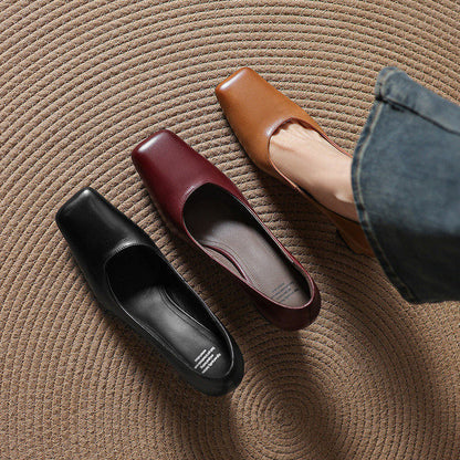 Vella Genuine Leather Heels
