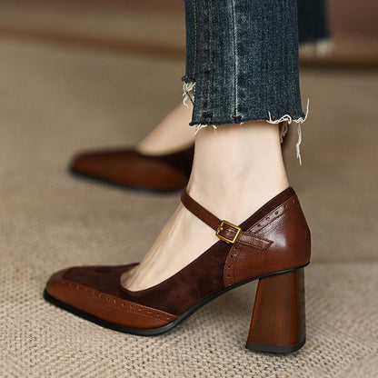 Lior Leather Heels