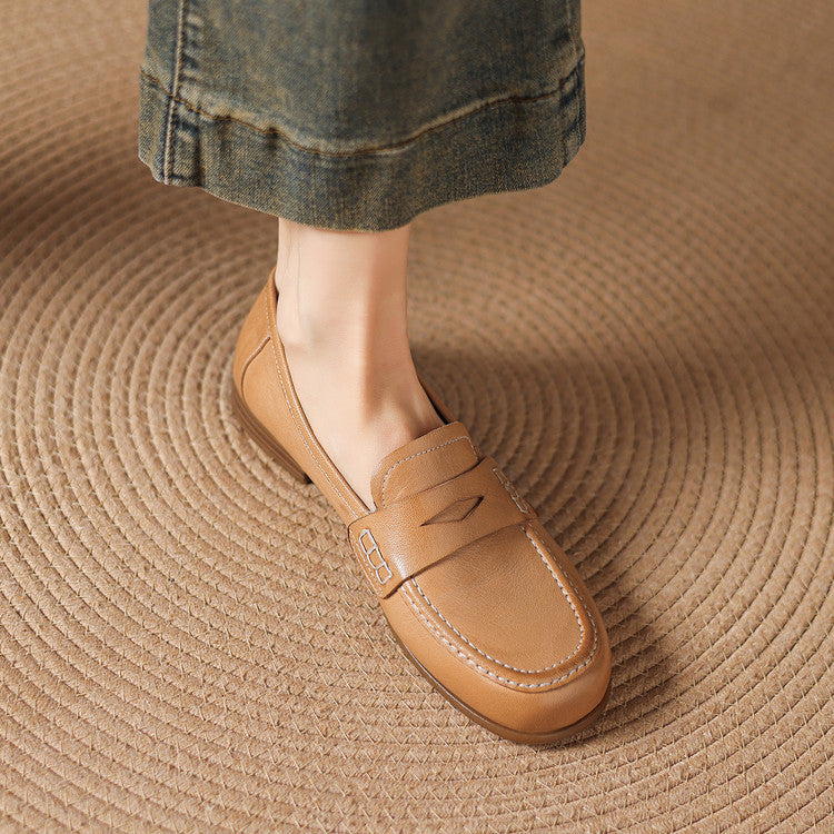 Galea Genuine Leather Loafers