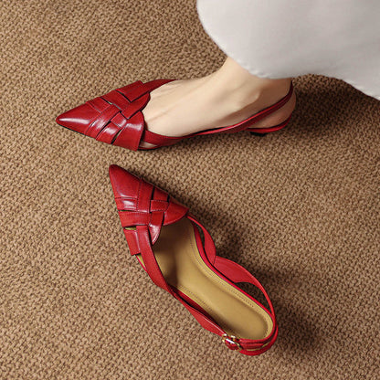 Valentina Genuine Leather Heels