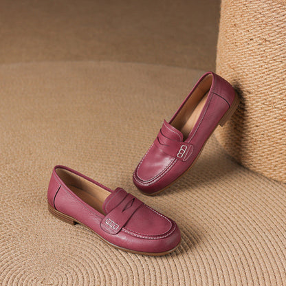 Galea Genuine Leather Loafers