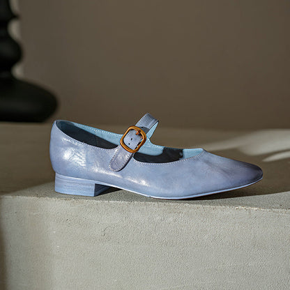 Galla Genuine Leather Heels