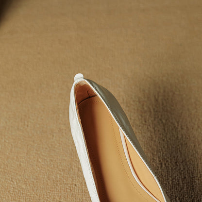 Nera Genuine Leather Flats