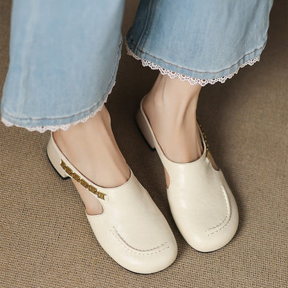Lira Leather Mules