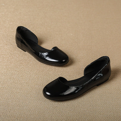 Melza Genuine Leather Flats