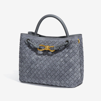 Valentina Suede Leather Handbag