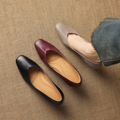 Orella Genuine Leather Heels