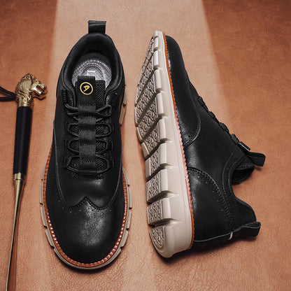 Clifton Oxford Leather Sneakers