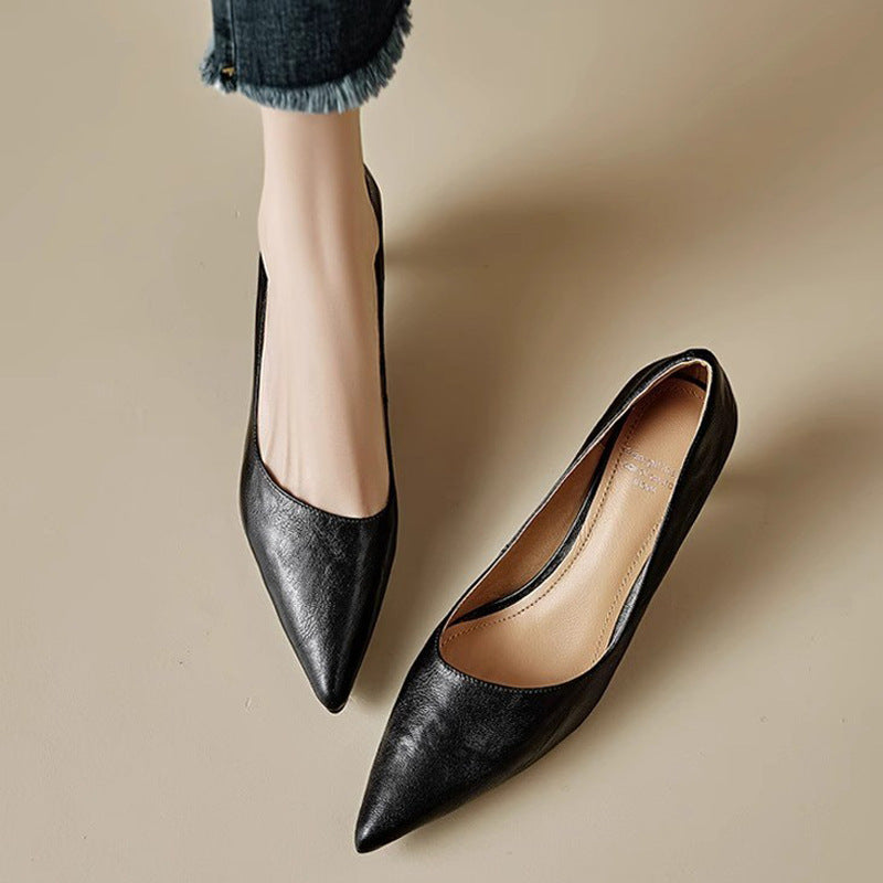 Arven Genuine Leather Heels