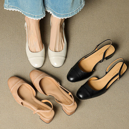 Genuine Leather Pumps