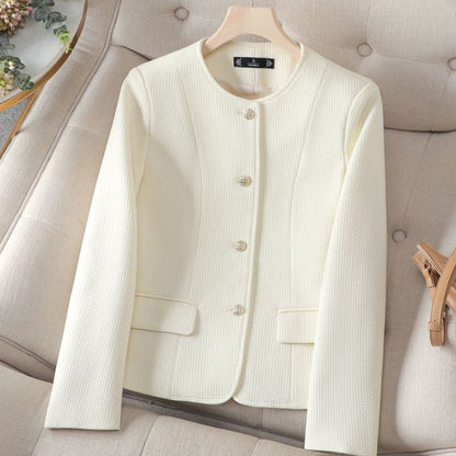 Alina Plaid Blazer