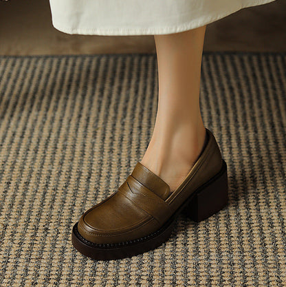 Elmonta Genuine Leather Loafers